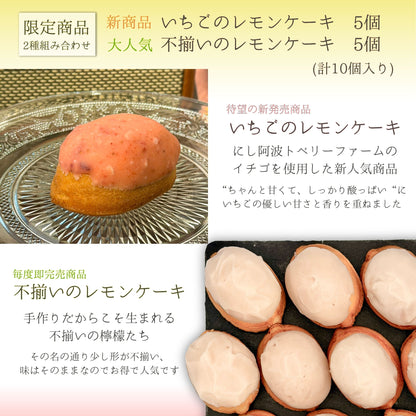 2種レモンケーキセット (ふぞろいの檸檬たち/いちごのレモンケーキ)